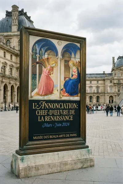 Museum exhibition poster